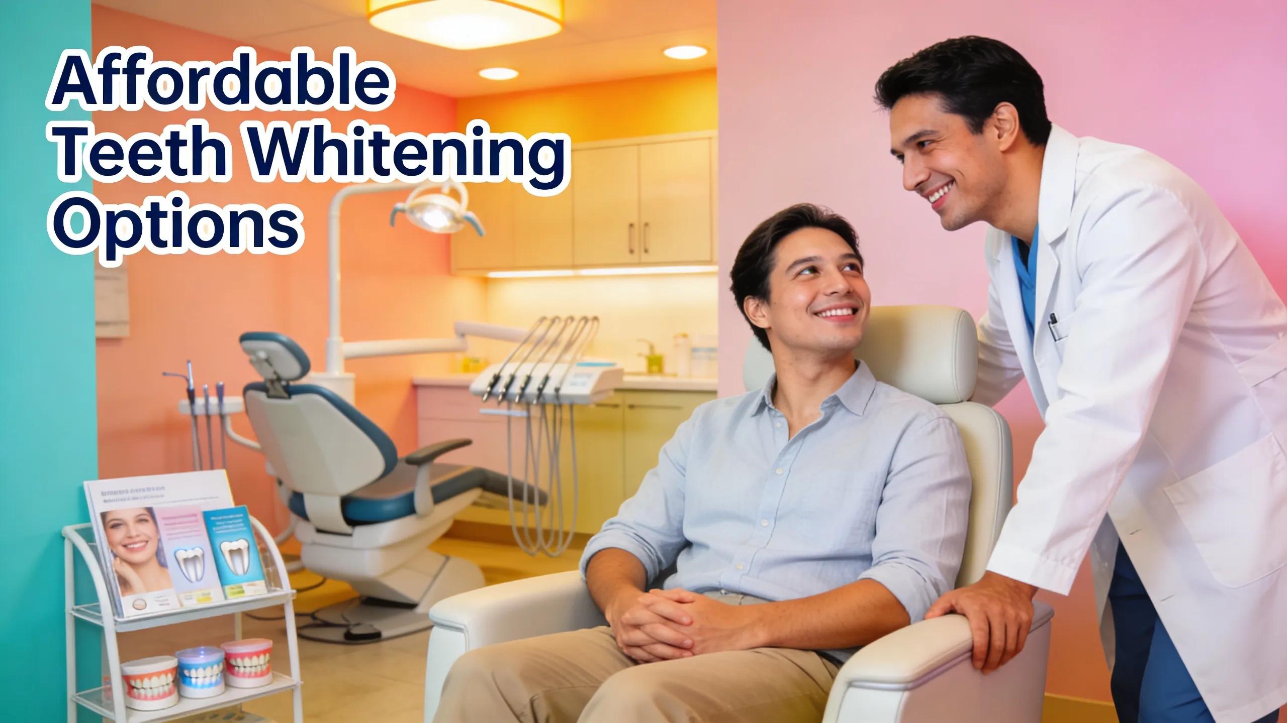Dental consultation for affordable teeth whitening options in Chicago
