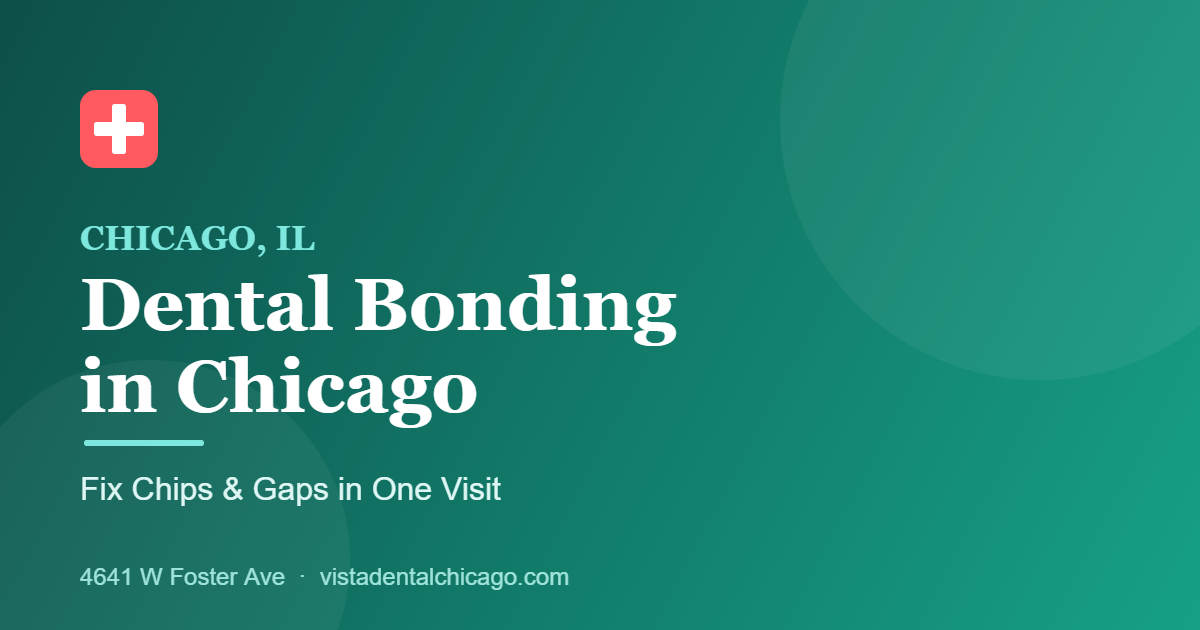 Dental Bonding in Chicago: Fix Chips and Gaps in One Visit