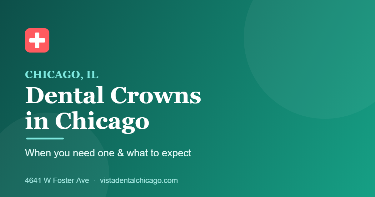 Dental Crowns in Chicago: When You Need One and What to Expect
