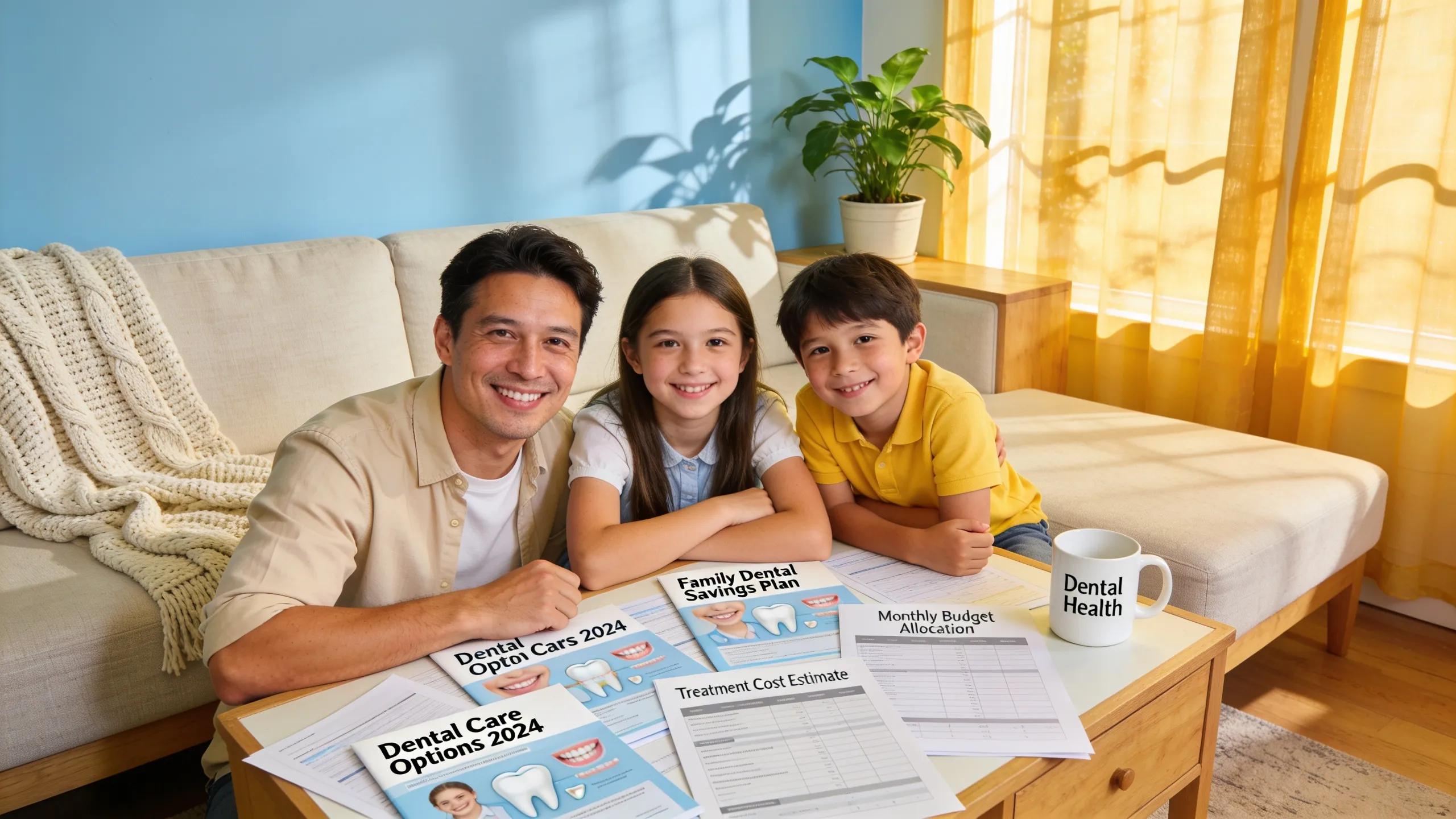 Family reviewing affordable dental care options, highlighting the importance of accessibility and planning
