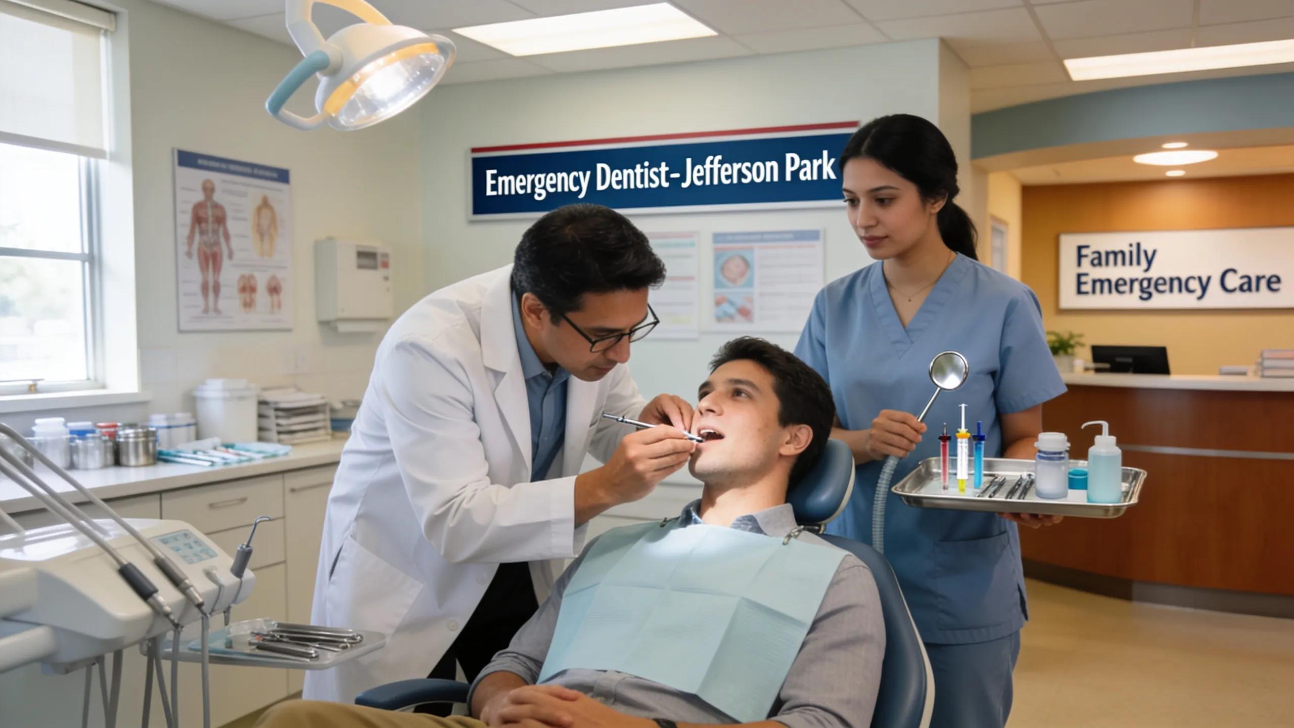 Emergency dental services in Jefferson Park for family needs