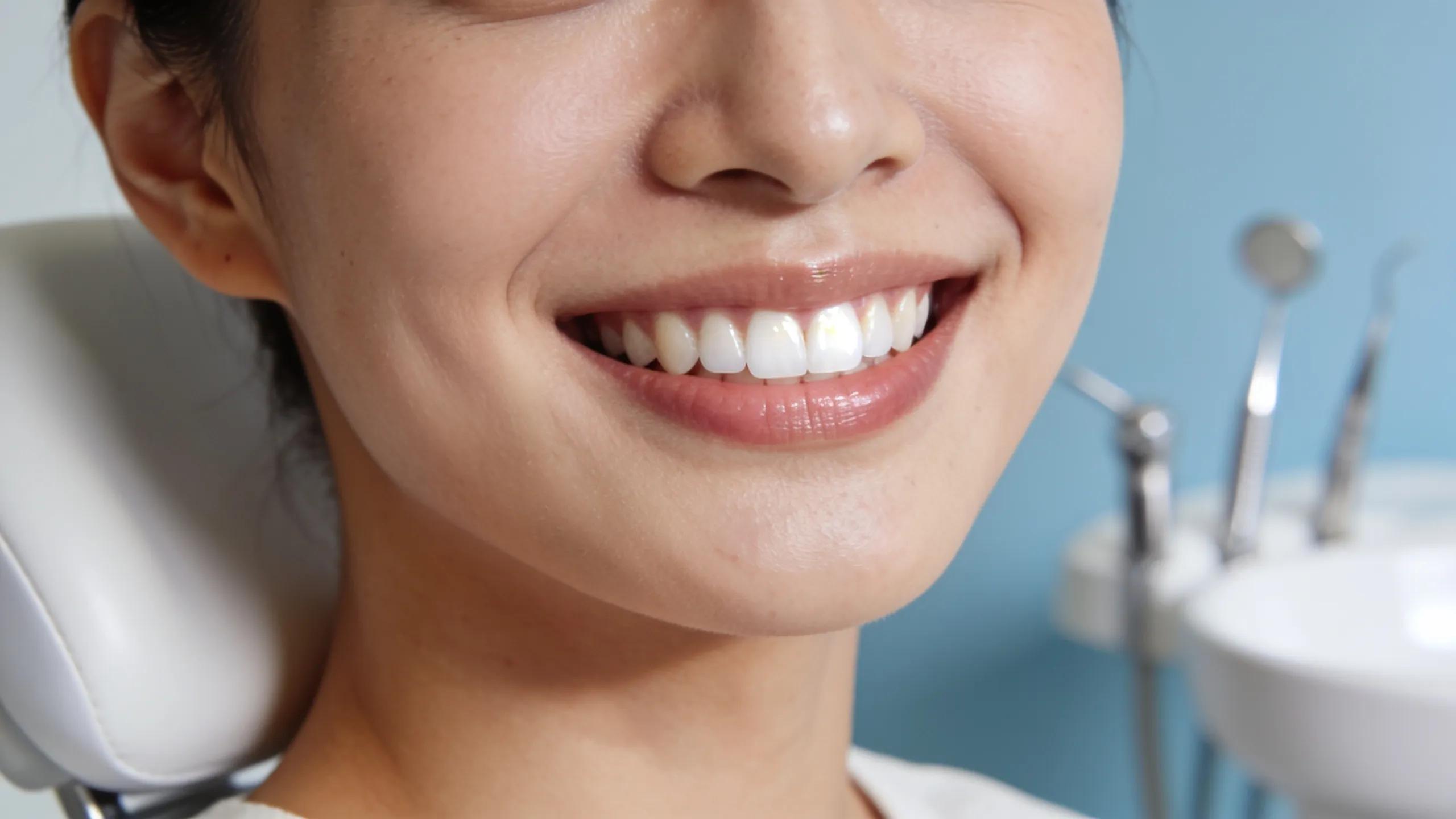 Happy individual showing off a bright smile, representing benefits of cosmetic dentistry services